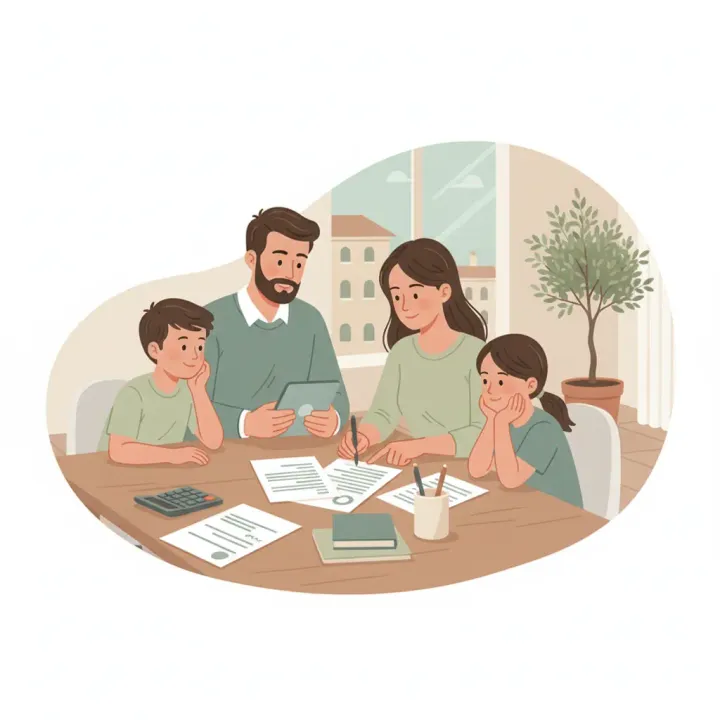 reddito minimo ricongiungimento familiare 2025 tabelle